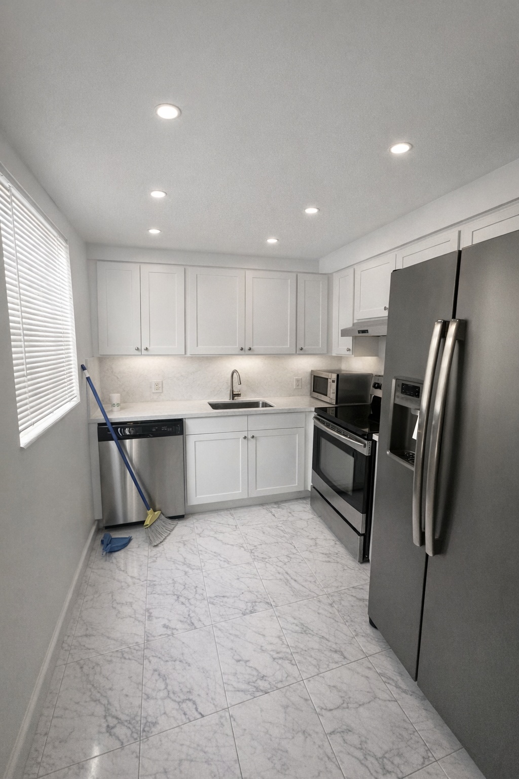 Kitchen after AI renovation preview
